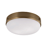 Потолочный светильник круглой формы с белым выпуклым матовым плафоном Feiss варинант исполнения - 1 | Loft Concept в Нижнем Новгороде