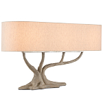 Настольная лампа с корпусом в виде дерева Gray Concrete Trunk варинант исполнения - 2 | Loft Concept в Нижнем Новгороде