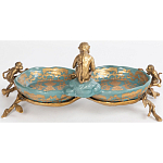 Блюдо двойное из фарфора Crogy варинант исполнения - 4 | Loft Concept в Нижнем Новгороде