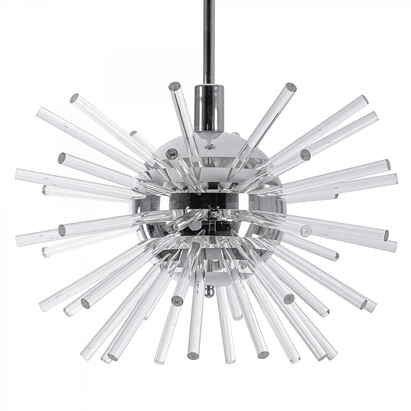 Bakalowits Miracle Sputnik Chandelier with Crystal Glass Rods Хром Прозрачное Стекло в Нижнем Новгороде | Loft Concept 