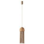 Подвесной светильник натуральная пробка с бахромой Natural Cork варинант исполнения - 2 | Loft Concept в Нижнем Новгороде