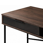 Стол рабочий в стиле лофт с ящиком и нишей для хранения Urban Style Space 2 варинант исполнения - 3 | Loft Concept в Нижнем Новгороде