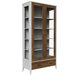 Витрина из массива бука двухдверная Tasteful Furniture варинант исполнения - 1 | Loft Concept в Нижнем Новгороде