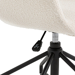 Вращающееся кресло с обивкой букле Boucle Office Chair варинант исполнения - 4 | Loft Concept в Нижнем Новгороде