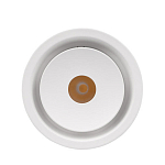 Встраиваемый спот светодиодный белого цвета круглой формы из металла Pure Circle  варинант исполнения - 2 | Loft Concept в Нижнем Новгороде