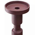 Подсвечник фигурный сливовый Bright Accent 35 см варинант исполнения - 2 | Loft Concept в Нижнем Новгороде