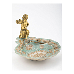 Блюдо с бронзовым ангелом Porcelain Angels of Paradise варинант исполнения - 2 | Loft Concept в Нижнем Новгороде