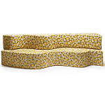 Дизайнерский модульный диван волнистой формы с цветным принтом Poltronova Superonda Sofa варинант исполнения - 3 | Loft Concept в Нижнем Новгороде