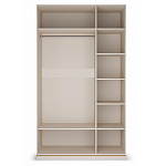 Шкаф трёхдверный с 2-мя зеркальными дверками Satin Furniture варинант исполнения - 2 | Loft Concept в Нижнем Новгороде