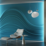 Барельеф BIG WAVE варинант исполнения - 1 | Loft Concept в Нижнем Новгороде