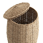 Корзина с крышкой из камыша Chane Wicker Basket варинант исполнения - 3 | Loft Concept в Нижнем Новгороде