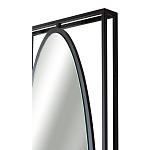 Зеркало овальное в металлической оправе в стиле лофт Urban Style Space варинант исполнения - 3 | Loft Concept в Нижнем Новгороде