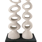 Белые тотемы природной формы Большой напольный Арт-объект Vega   варинант исполнения - 2 | Loft Concept в Нижнем Новгороде