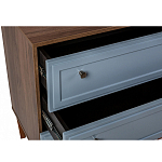 Комод серый из массива бука с 3-мя ящиками Wenge Light варинант исполнения - 3 | Loft Concept в Нижнем Новгороде