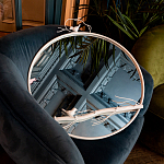 Зеркало настенное в раме белого цвета с декором птица на ветке Mirror Portal варинант исполнения - 3 | Loft Concept в Нижнем Новгороде