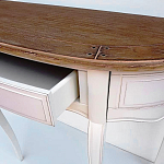 Деревянная консоль с ящиком в стиле прованс Montmartre Provence Connsole Table варинант исполнения - 3 | Loft Concept в Нижнем Новгороде
