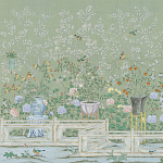 Обои ручная роспись Temple Newsam Mercury Grey варинант исполнения - 1 | Loft Concept в Нижнем Новгороде