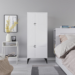 Комод белый с 4-мя дверцами на металлических ножках SPARK MULTIPURPOSE CABINET WHITE варинант исполнения - 1 | Loft Concept в Нижнем Новгороде
