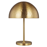 Настольная лампа с полусферическим абажуром золотого цвета Generation Lighting варинант исполнения - 1 | Loft Concept в Нижнем Новгороде