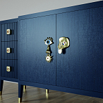 Большой Комод-буфет Elsa Dreams Blue с ящиками варинант исполнения - 2 | Loft Concept в Нижнем Новгороде