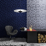 Гипсовая 3D Панель M-45 варинант исполнения - 1 | Loft Concept в Нижнем Новгороде