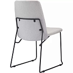 Стул мягкий светло-серый Chair Gray Runners варинант исполнения - 3 | Loft Concept в Нижнем Новгороде