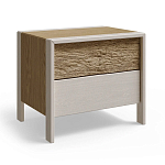 Тумба 2 ящика с подсветкой на рельефном фасаде Warm Industrial варинант исполнения - 7 | Loft Concept в Нижнем Новгороде