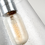 Бра с плафоном в форме колокола из прозрачного стекла с пузырьками Feiss варинант исполнения - 5 | Loft Concept в Нижнем Новгороде