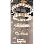 Многоярусная Люстра Elizabeth Золото Вертикальная композиция из пяти хрустальных светильников варинант исполнения - 2 | Loft Concept в Нижнем Новгороде