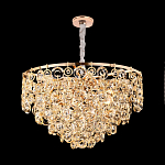 Люстра каскадная с подвесками в форме колец Galaxy of Light варинант исполнения - 6 | Loft Concept в Нижнем Новгороде