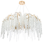 Люстра с хрустальными подвесками Bunch of Crystal Berries Gold Chandelier 12 варинант исполнения - 1 | Loft Concept в Нижнем Новгороде