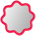 Настенное зеркало с волнистой рамой Mune Mirror Red варинант исполнения - 1 | Loft Concept в Нижнем Новгороде