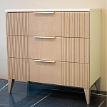 Комод коричневый с 3-мя ящиками на 4-х ножках Harper Line варинант исполнения - 3 | Loft Concept в Нижнем Новгороде