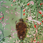 Обои ручная роспись Belvoir Pistachio варинант исполнения - 5 | Loft Concept в Нижнем Новгороде