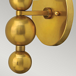 Бра с белым матовым стеклянным плафоном и тремя декоративными шарами Hinkley варинант исполнения - 8 | Loft Concept в Нижнем Новгороде