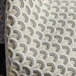 Мебельная ткань Жакард Чешуя бежевый цвет N 1050 варинант исполнения - 1 | Loft Concept в Нижнем Новгороде