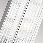  Бра для ванных комнат вертикальное с длинным прозрачным рифленым плафоном Feiss варинант исполнения - 3 | Loft Concept в Нижнем Новгороде