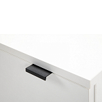 Тумба прикроватная белая с ящиками Strict Lines варинант исполнения - 4 | Loft Concept в Нижнем Новгороде