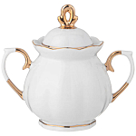 Чайный сервиз из фарфора со стразами на 6 персон 15 предметов Shine Porcelain варинант исполнения - 2 | Loft Concept в Нижнем Новгороде