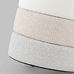 Пуф Three Colors в ткани букле из трех цветов  варинант исполнения - 5 | Loft Concept в Нижнем Новгороде