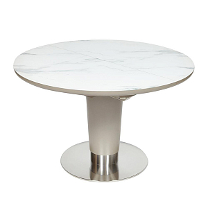 Стол раскладной White Marble
