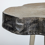 Металлический столик со столешницей в виде слеба Slabby варинант исполнения - 3 | Loft Concept в Нижнем Новгороде