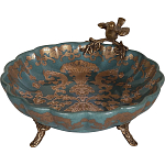 Блюдо фарфоровое Птица на ветке Flora варинант исполнения - 2 | Loft Concept в Нижнем Новгороде