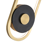 Бра с овальной рамой цвета латунь Midnight Orbit варинант исполнения - 2 | Loft Concept в Нижнем Новгороде