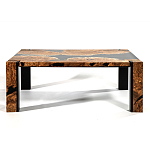 Кофейный Стол River in Autumn Elm Resin Coffee Table варинант исполнения - 3 | Loft Concept в Нижнем Новгороде