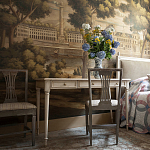 Обои ручная роспись Monuments of Paris Roberts on antique scenic Xuan paper варинант исполнения - 2 | Loft Concept в Нижнем Новгороде