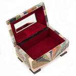 Шкатулка из натурального камня змеевик Stone Casket варинант исполнения - 3 | Loft Concept в Нижнем Новгороде