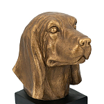 Держатель для книг с бронзовыми фигурками головы собаки Dog Elegance  варинант исполнения - 4 | Loft Concept в Нижнем Новгороде