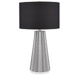 Настольная лампа с черно-белым узором Wavy Stripes варинант исполнения - 2 | Loft Concept в Нижнем Новгороде