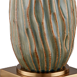 Настольная лампа с фактурным корпусом и тканевым абажуром Smooth Peaks варинант исполнения - 1 | Loft Concept в Нижнем Новгороде